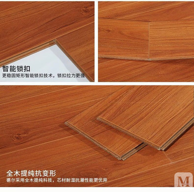 德爾 強化木地板 ZF1004